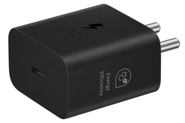 Samsung samsung 25w adapter type-c original - Black
