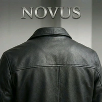 NOVUS The NOVUS Signature Leather Jacket – Midnight Black - Black, L