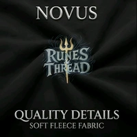 NOVUS The Divine Shiva 'Runes' Edition Hoodie – Midnight Black - Black, S