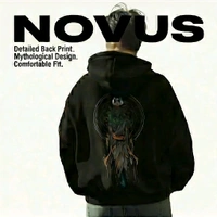 NOVUS The Divine Shiva 'Runes' Edition Hoodie – Midnight Black - Black, M