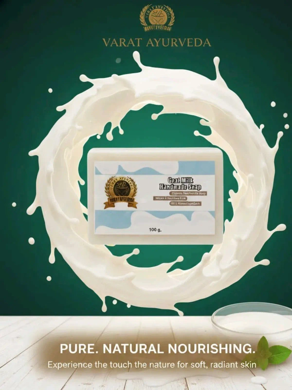 VARAT AYURVEDA Goat Milk Handmade Soap