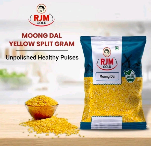 RJM GOLD
Moong Dal (Split)(500 g)