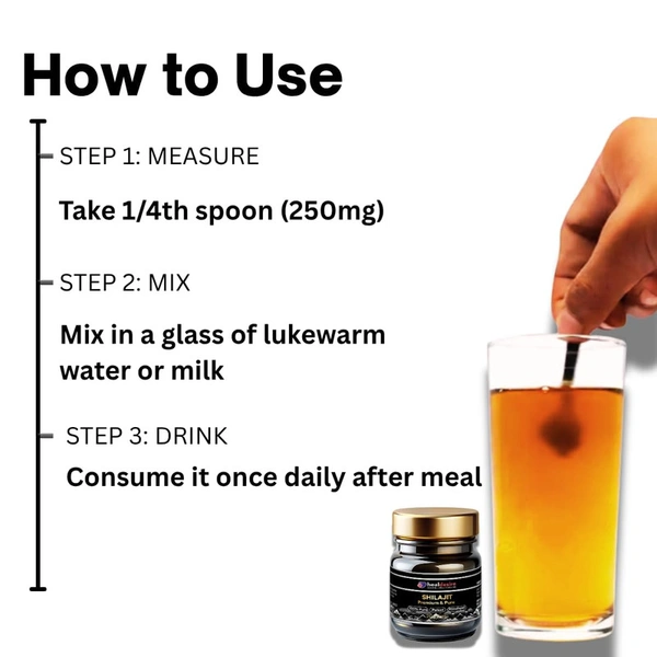 Healdesire Himalayan Shilajit Resin | 20g Pure | Ayurvedically Purified with Triphala | Up to 80% Fulvic Acid