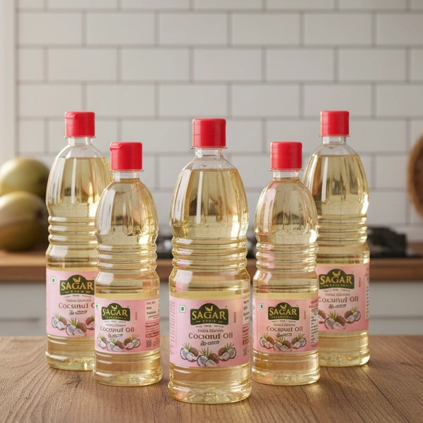 Mara Chekku Coconut Oil - 100% Pure & Edible-1Ltr