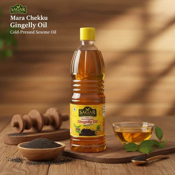 Mara Chekku Gingelly oil-1Ltr