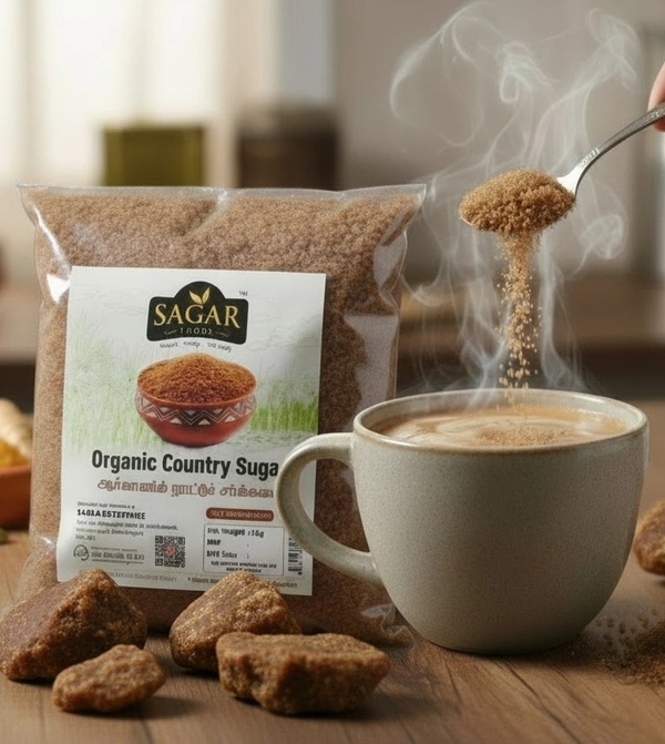 Country Sugar / இயற்கை நாட்டுச் சர்க்கரை 1kg (Organic)