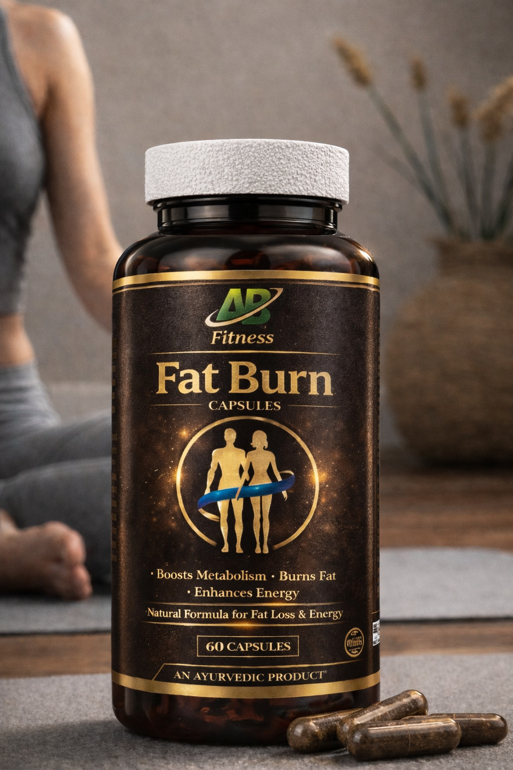 AB Fitness Gold Bottle