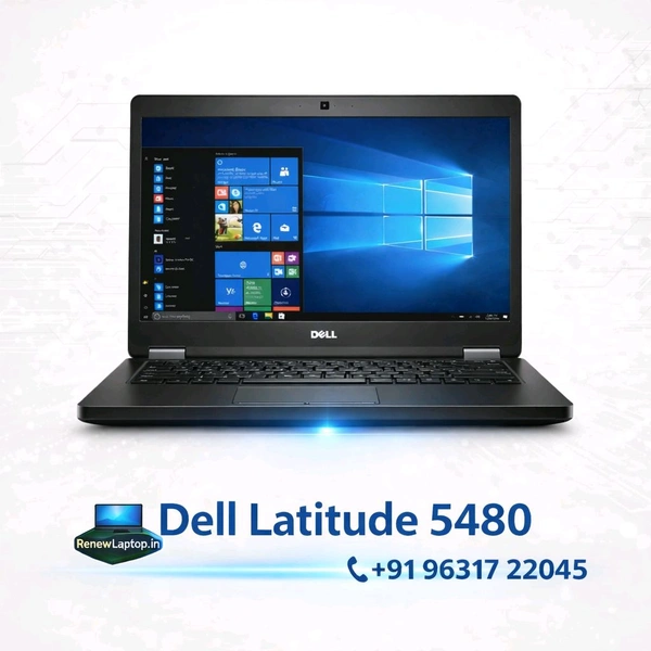 Dell Latitude 5480 Business Laptop | Intel Core i5 | SSD | 14 Inch | Windows 10 | Refurbished - 256 GB SSD, 8 GB