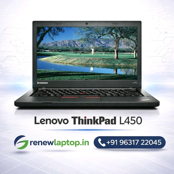 Lenovo Thinkpad L450 Business Laptop | Intel Core i5 5th| HDD | 14 Inch | Windows 10 | Refurbished - 500 GB, 8 GB