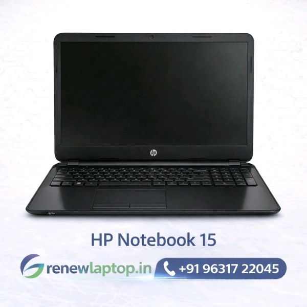 HP Notebook 15 Laptop | Intel Core i5 4th | HDD | 15.6 Inch | Windows 10/11 | Refurbished - 500 GB, 4 Gb