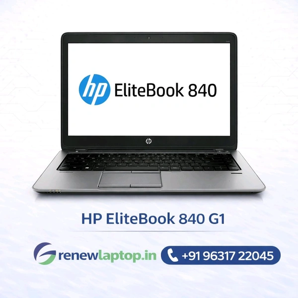 HP Elitebook 840 G1 Business Laptop | Intel Core i5 4th | SSD | 14 Inch | Windows 10/11 | Refurbished - 8 Gb, 256 Gb SSD - 8 Gb, 256 Gb SSD