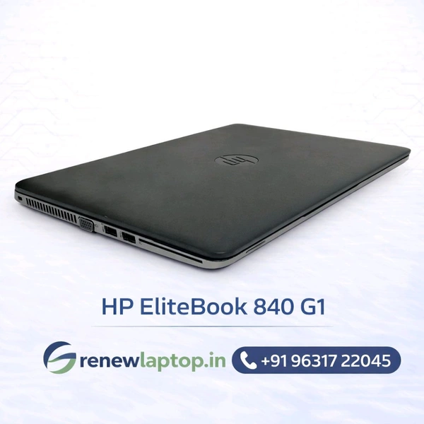 HP Elitebook 840 G1 Business Laptop | Intel Core i5 4th | SSD | 14 Inch | Windows 10/11 | Refurbished - 8 Gb, 256 Gb SSD - 8 Gb, 256 Gb SSD