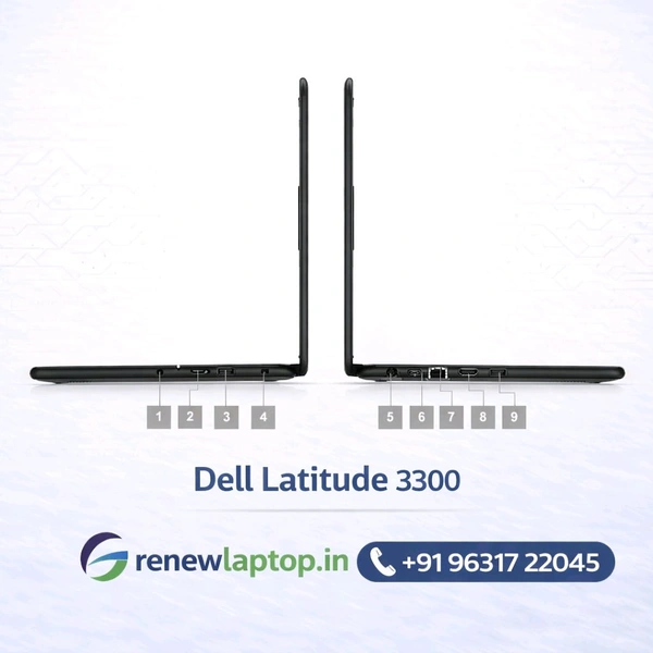 Dell Latitude 3300 Business Laptop | Intel Core i5 | SSD | 13.3 Inch | Windows 10 | Refurbished