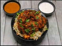  Chicken Fry Piece Regular Biryani Potlam 