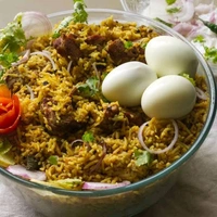Bamboo Egg Biryani 