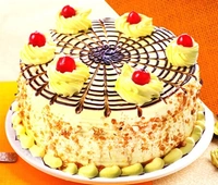 Butterscotch 1/2 kg  Veg Cake Delhi 