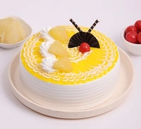Pineapple 1/2 kg  Veg Cake Delhi 