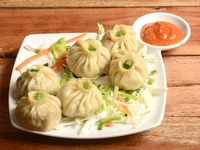 Slice Corn And Cheese Momos 