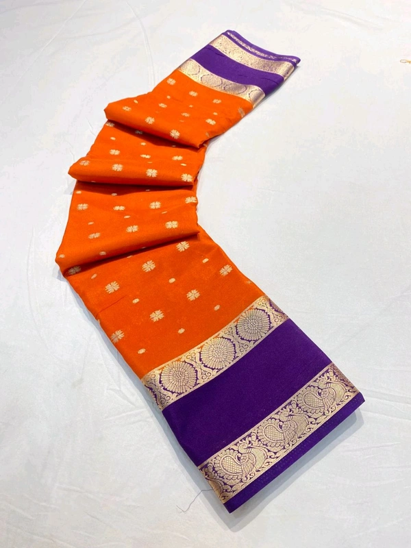 SEMI MYSORE CRAPE SILK SAREES✨ - Purple