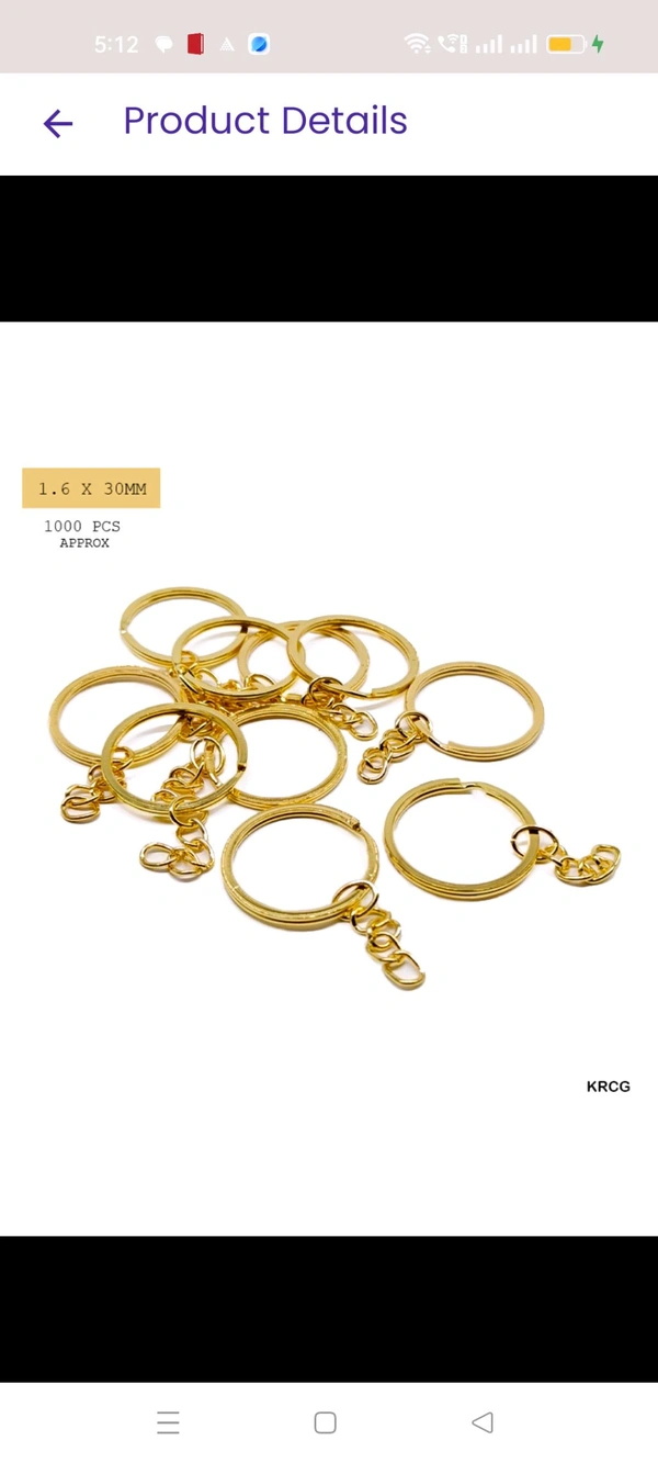 Kitchen Ring Gold