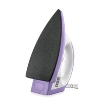 Usha USHA Armor 1100 watts Dry Iron with Shock Proof Plastic Body | Single Coat Black Non Stick Soleplate for Longer Durability|Overheat Safety Shutoff |180° Swivel Cord | 2 Years Warranty|(Purple & White)