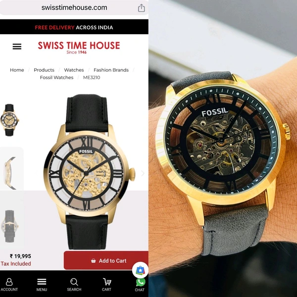 Fossil Townsman ME3210 (Master Quality)