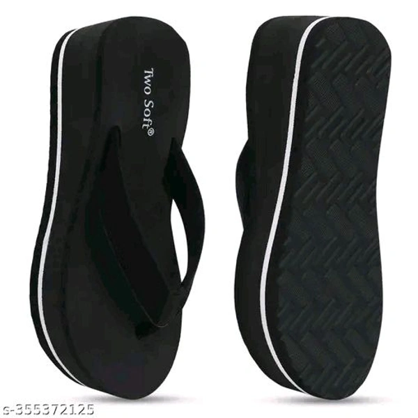 Soft Stylish Women Slippers Lightweight Comfort Fancy Latest Flip Flops Slippers For Ladies & Girls - IND-5