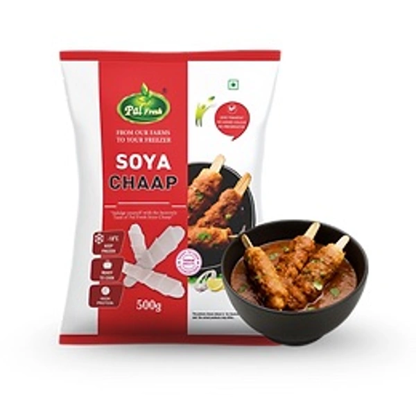 Pal Fresh Soya Chaap 500g