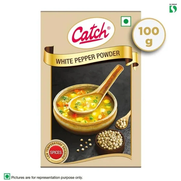 CATCH WHITE PEPPER POWDER 100GM
