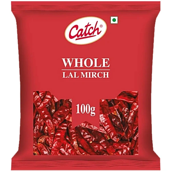 CATCH WHOLE RED CHILLI 100G
