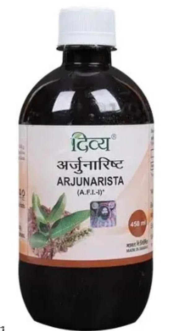 Patanjali Divya Arjunarista. Net Qty 450 ml
