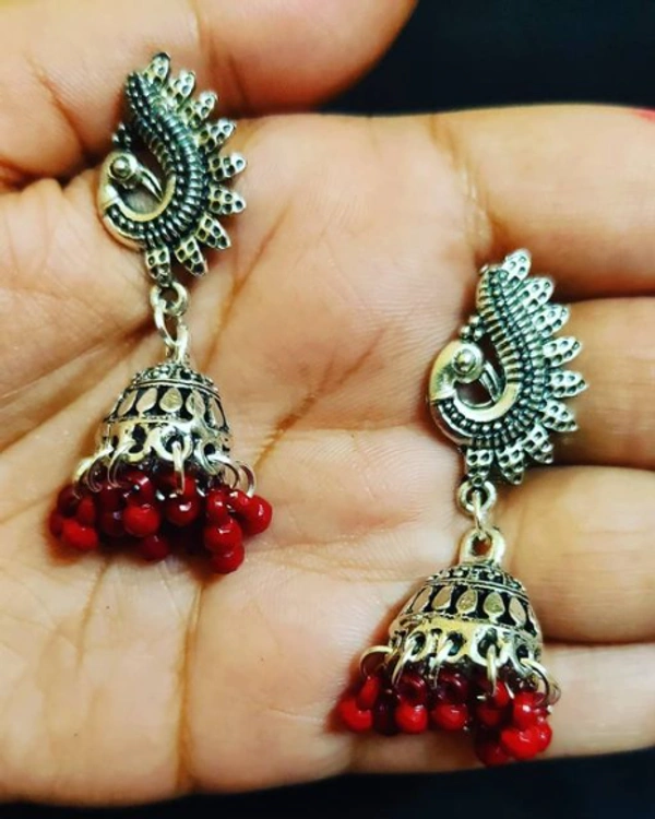 Rishmita Collection Mayuri Jhimka  - Free Size