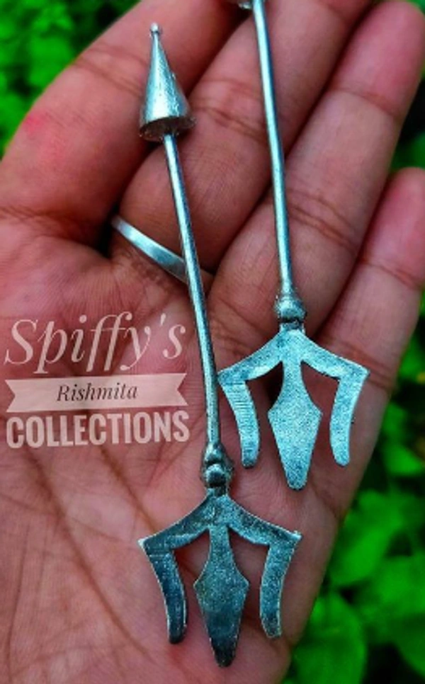 Rishmita Collection Trishul Earring - Free Size