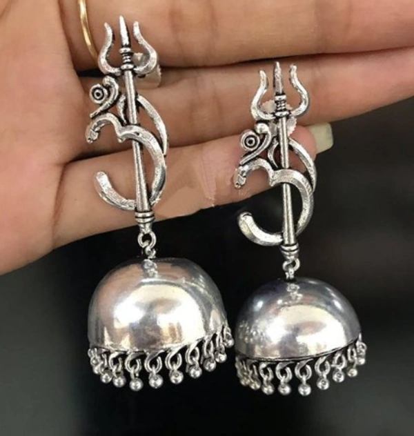 Rishmita Collection Trishul Jhumka - Free Size