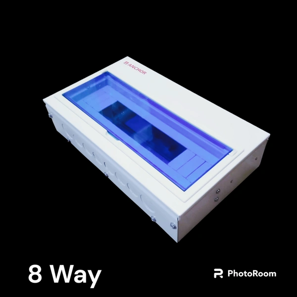 ANCHOR TRANSPARENT 8 WAY DISTRIBUTION BOX