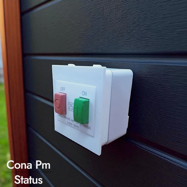 PM CONA STATUS 25A. MOTOR STARTER , 1M ( WHITE ) - WHITE
