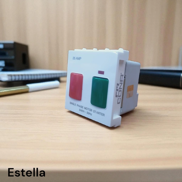 PM CONA ESTELLA 25A. MOTOR STARTER , 2M ( WHITE ) - WHITE