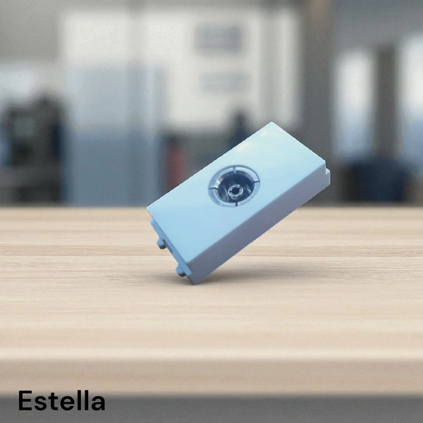 PM CONA ESTELLA T.V. ANTENNA SOCKET , 1M ( WHITE ) - WHITW