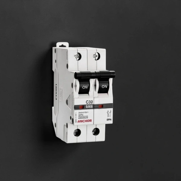 ANCHOR UNO C32A. DOUBLE POLE (DP) MCB ,10kA