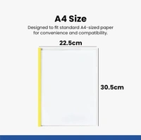 Slide Grip Binder File (Multicolour)