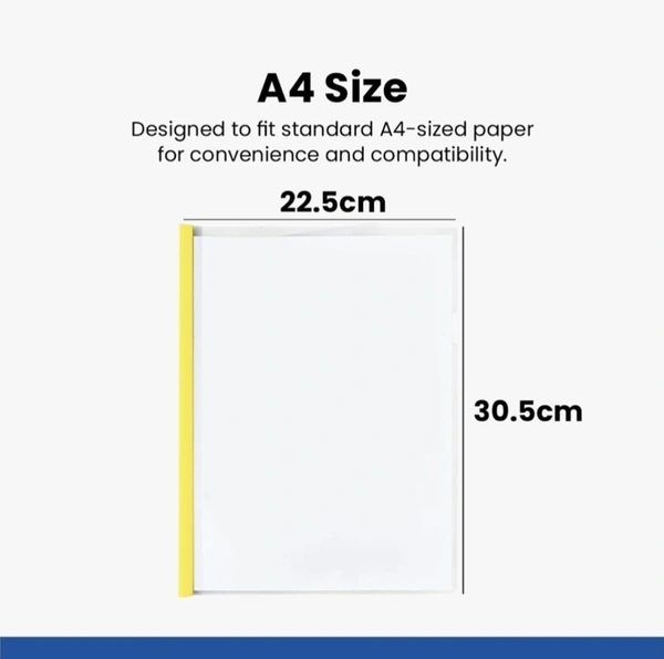 Slide Grip Binder File (Multicolour)