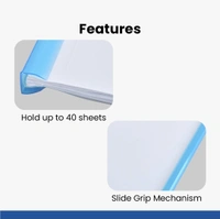 Slide Grip Binder File (Multicolour)