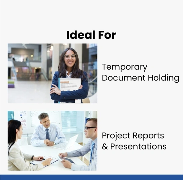 Slide Grip Binder File (Multicolour)