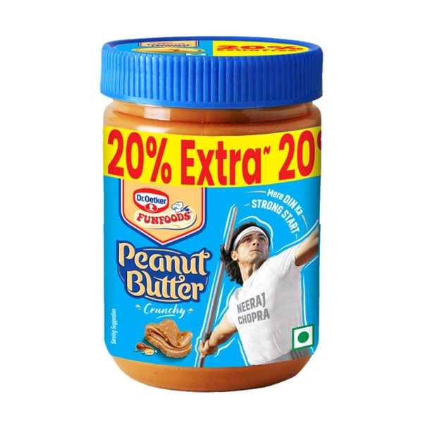Dr. Oetker FunFoods Peanut Butter Creamy, 450g