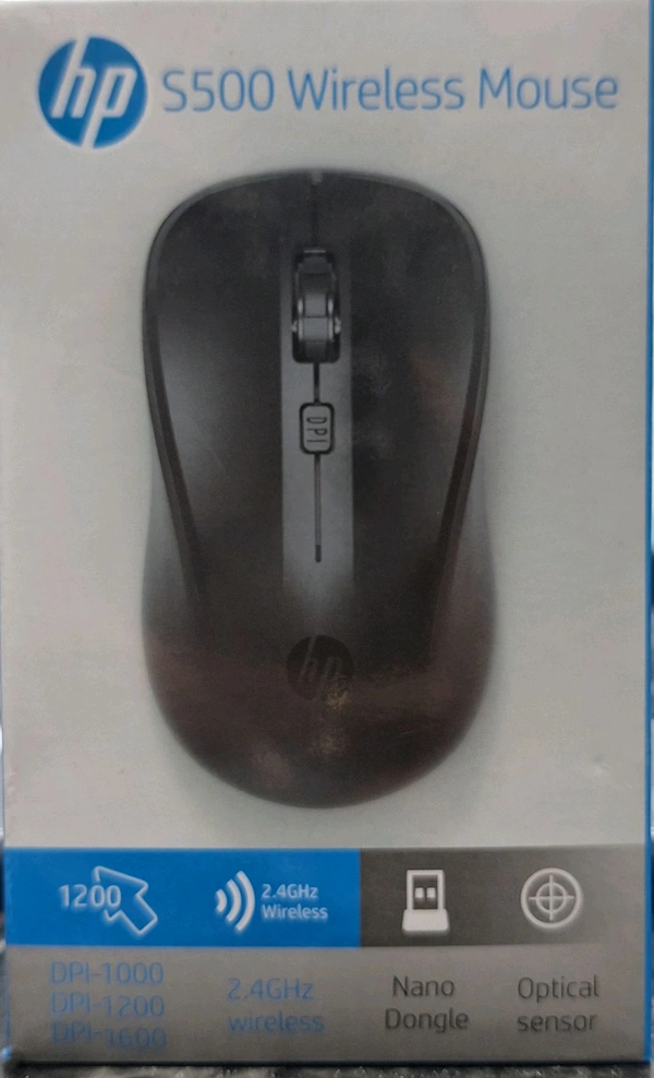 HP WIRELESS MOUSE S500