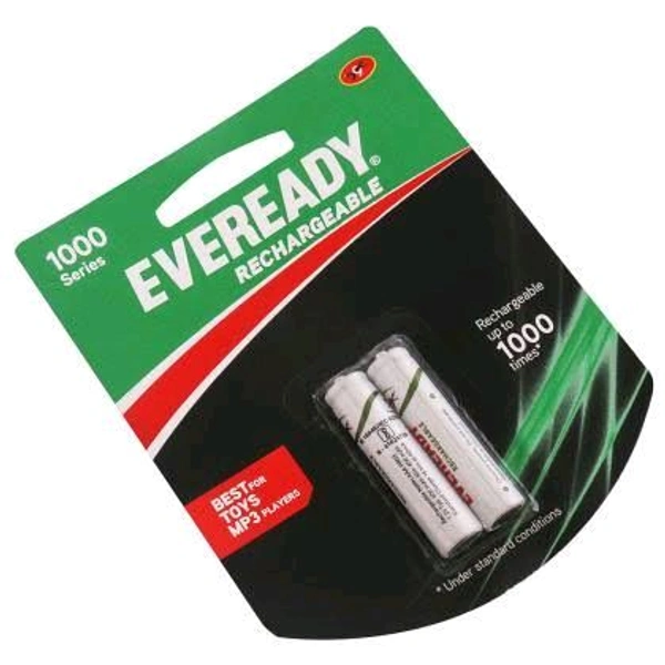EVEREADY RECHARGEABLE 1000 SERIES AAA-2 BATTERY