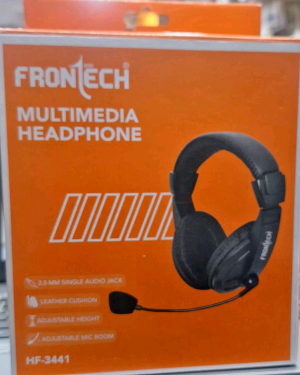 FRONTECH MULTIMEDIA HEADPHONE WITH- MIC HF-3441