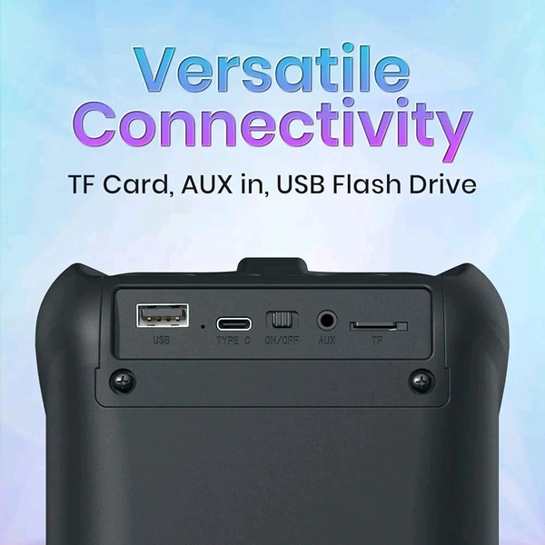 PORTRONICS APOLLO ONE BLUETOOTH SPEAKER WITH WIRELESS MIC 20W POR 2735