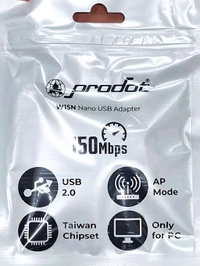 PRODOT WIRELESS WIFI 150Mbps W15N NANO USB DONGLE