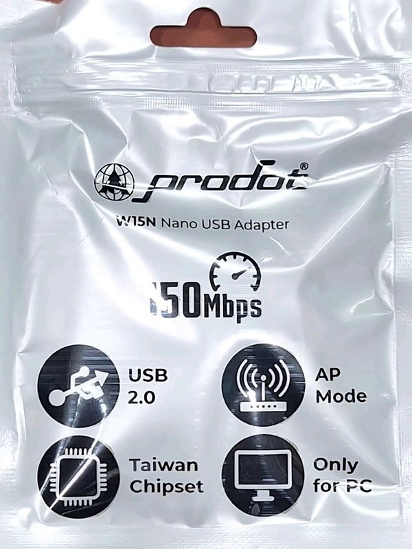 PRODOT WIRELESS WIFI 150Mbps W15N NANO USB DONGLE